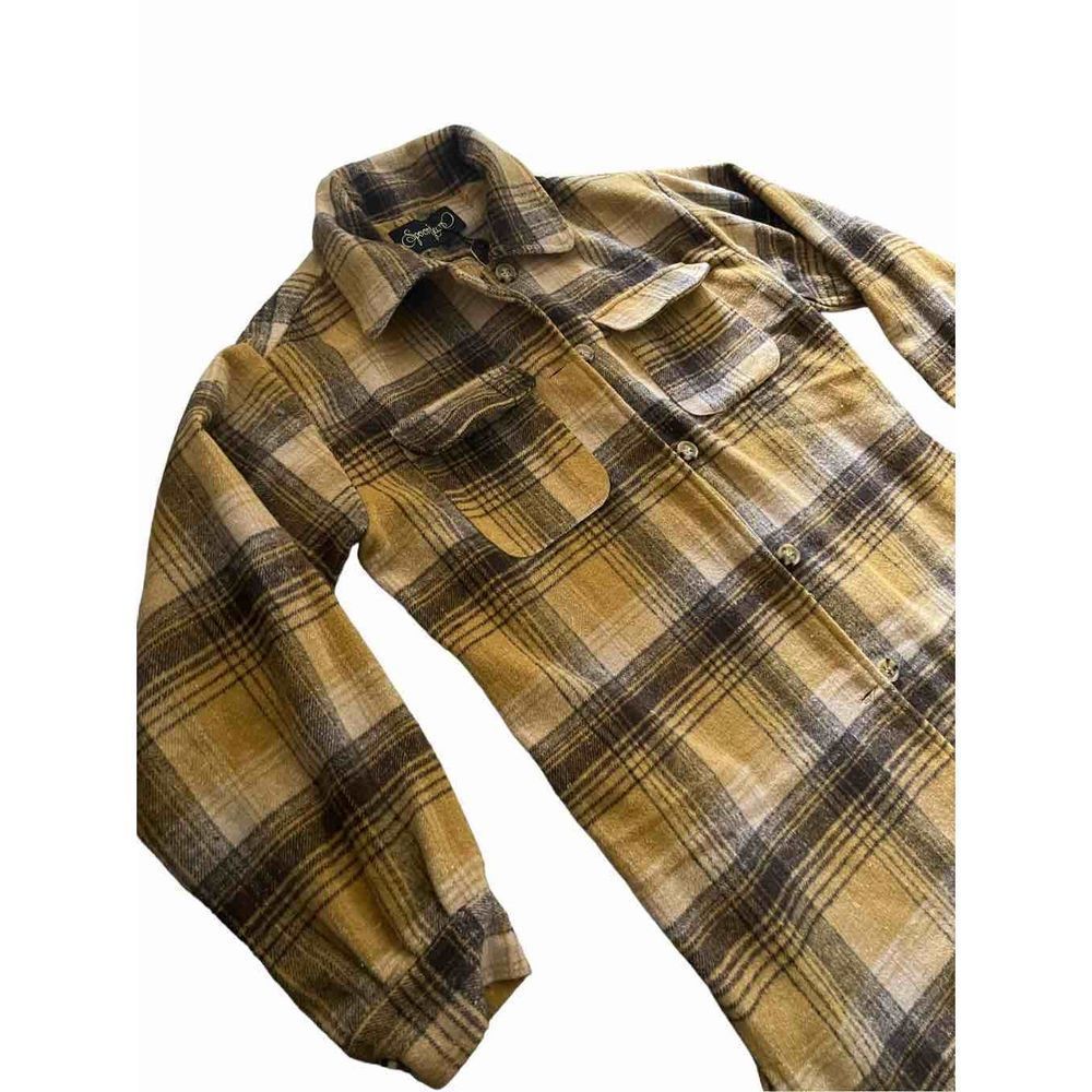 Plaid Long Shacket  - Picture 2 of 2